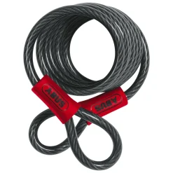 Abus Fritid|Sykkelbelysning|Cobra låsvajer med øgler 1,9 m