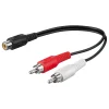 Kjell Lyd- & Videokabler|Kabler For Lyd|Adapter for subwoofer 2x hann