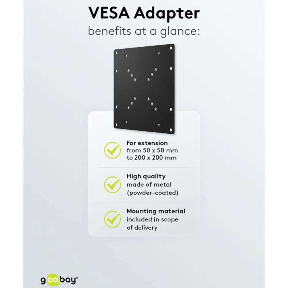 Kjell Tv Og Tilbehør|Adapter for veggfeste til TV