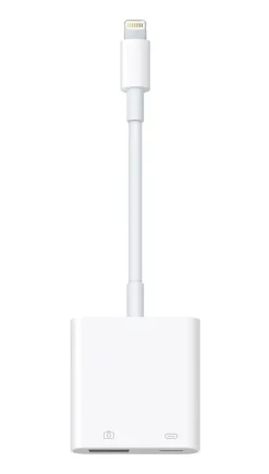 Kjell Kabler Og Adaptere|Lightning|Adapter Lightning til USB med strømtilførsel