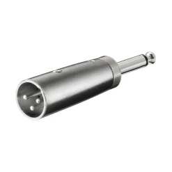 Kjell Lyd- & Videokabler|Kabler For Lyd|Adapter – XLR-hann til 6,3 mm-hann