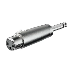 Kjell Lyd- & Videokabler|Kabler For Lyd|Adapter-XLR-hunn til 6,3 mm-hann