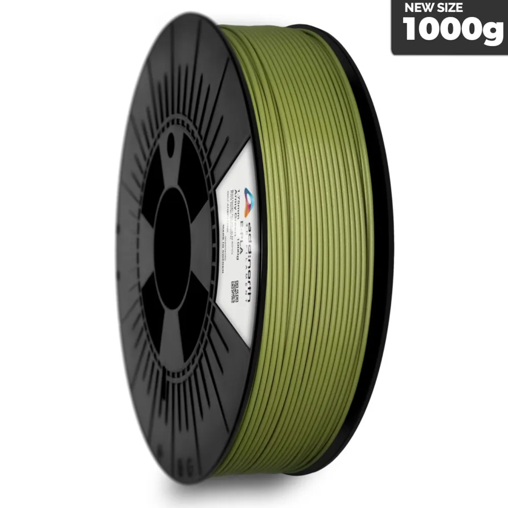 Addnorth 3D-Skriver|E-PLA-filament 1,75 mm 1000 g – Army Green
