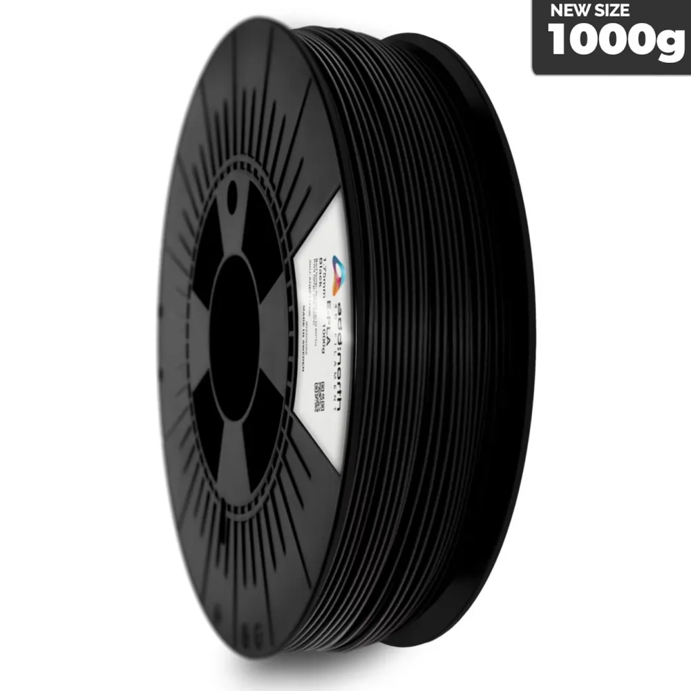 Addnorth 3D-Skriver|E-PLA-filament 1,75 mm 1000 g – Svart
