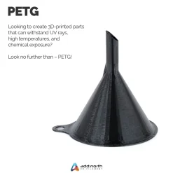 Addnorth Biltilbehør|Batterier|PETG Economy-filament 1,75 mm 1000 g – svart