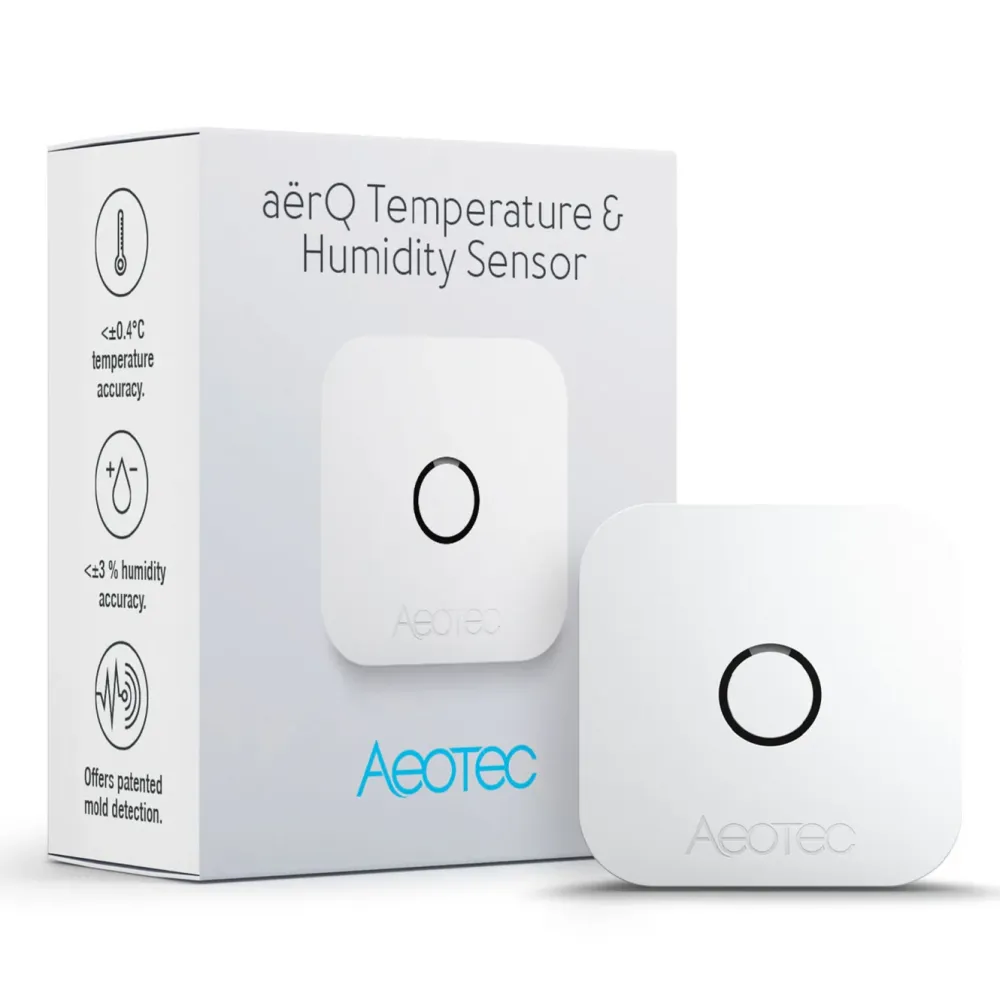 Aeotec Smarte Sensorer|Temperature & Humidity Sensor
