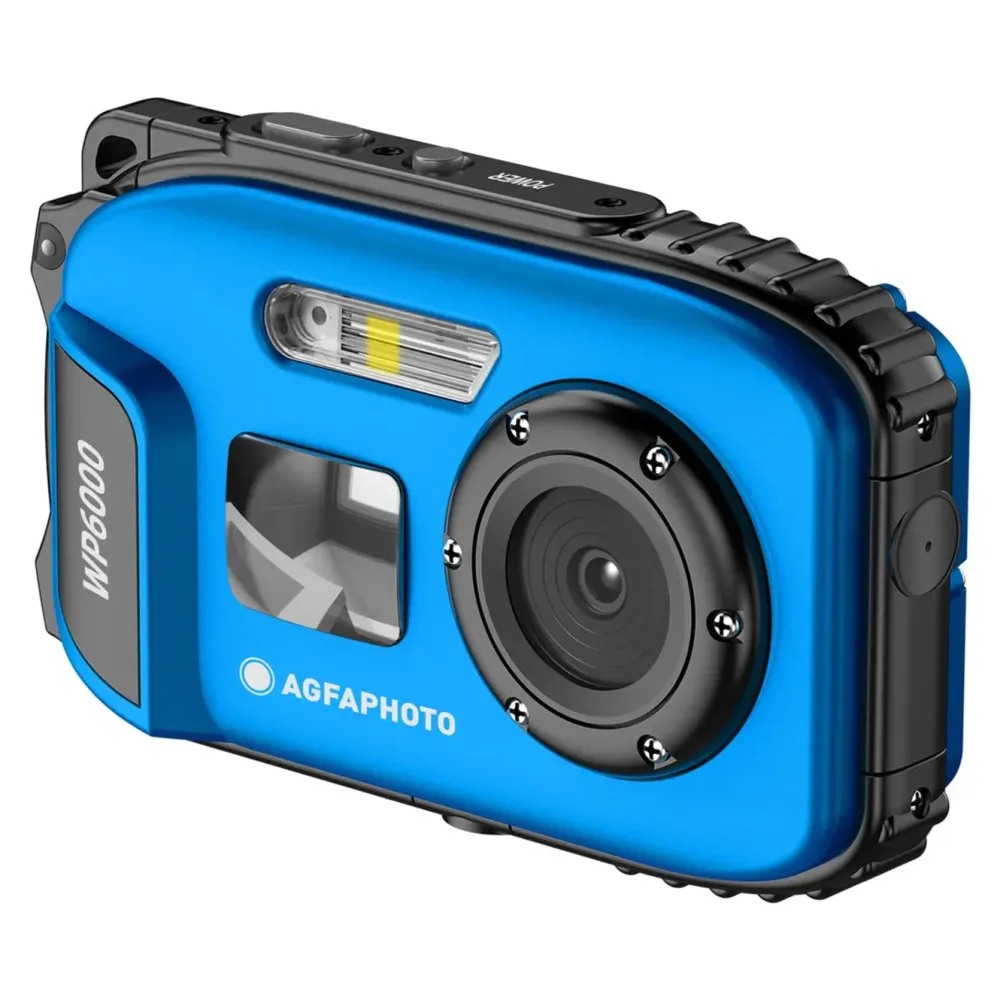 AgfaPhoto Foto Og Video|Realishot WP6000 vanntett kompaktkamera Blå