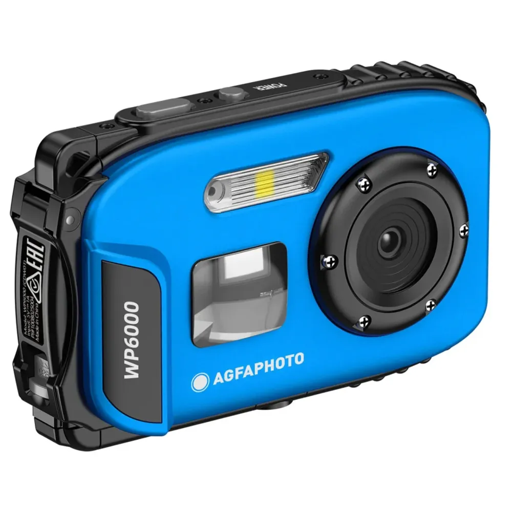 AgfaPhoto Foto Og Video|Realishot WP6000 vanntett kompaktkamera Blå