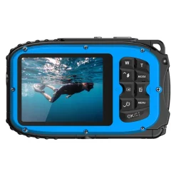 AgfaPhoto Foto Og Video|Realishot WP6000 vanntett kompaktkamera Blå