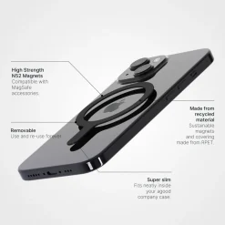 Agood company Iphone-Tilbehør|Avtakbar MagSafe-ring
