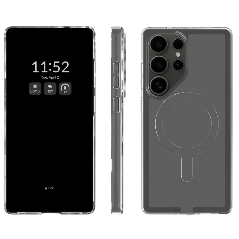 Agood company Mobildeksler & Etui|Mobildeksel for Samsung S25 Ultra Gjennomsiktig