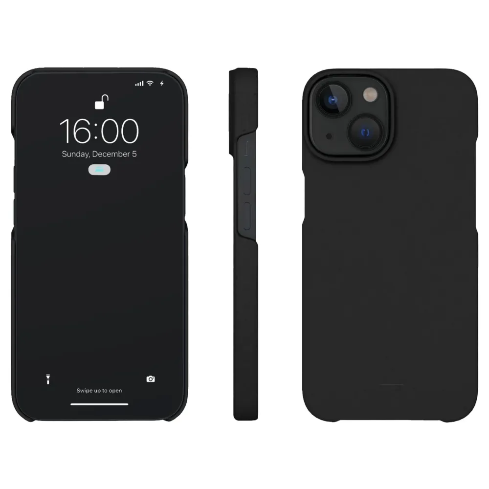 Agood company Iphone-Tilbehør|Plantebasert mobildeksel til iPhone 13/14 Svart
