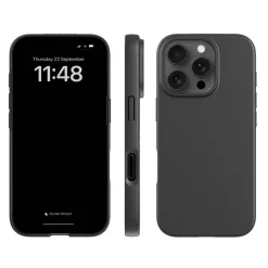 Agood company Iphone-Tilbehør|Plantebasert mobildeksel til iPhone 16 Pro - Svart