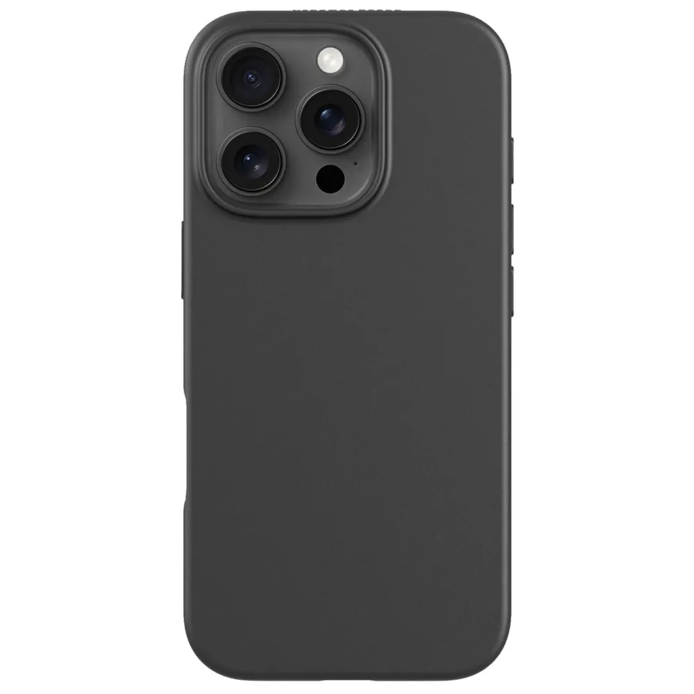 Agood company Iphone-Tilbehør|Plantebasert mobildeksel til iPhone 16 Pro - Svart
