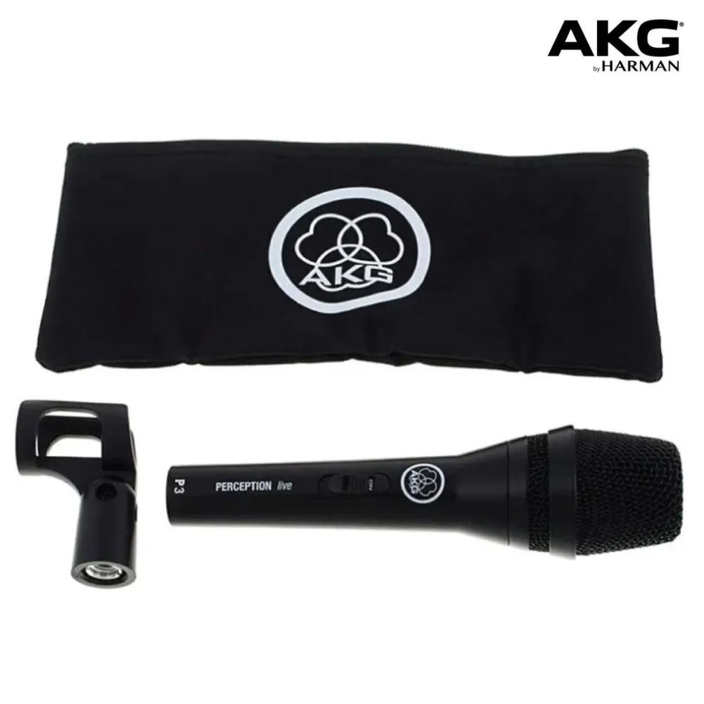AKG Mikrofoner|Perception P3 S sangmikrofon med på/av-knapp