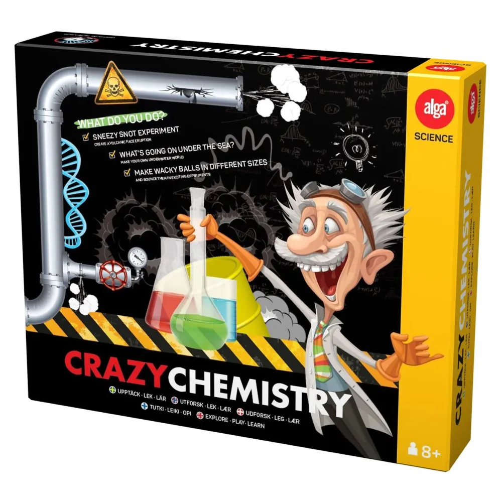 Alga Barn Og Baby|Crazy Chemistry Kjemieske med eksperiment