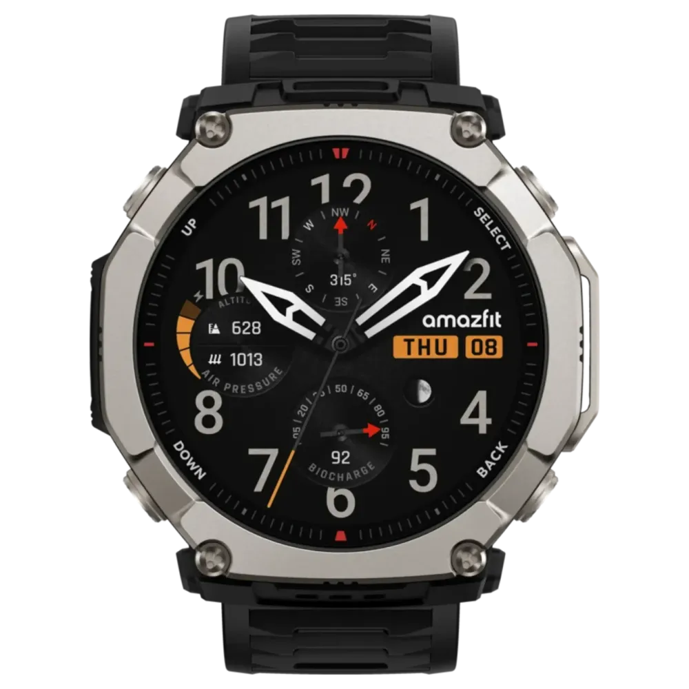 Amazfit Smartklokker Og Ringer|T-Rex Ultra 2 Black
