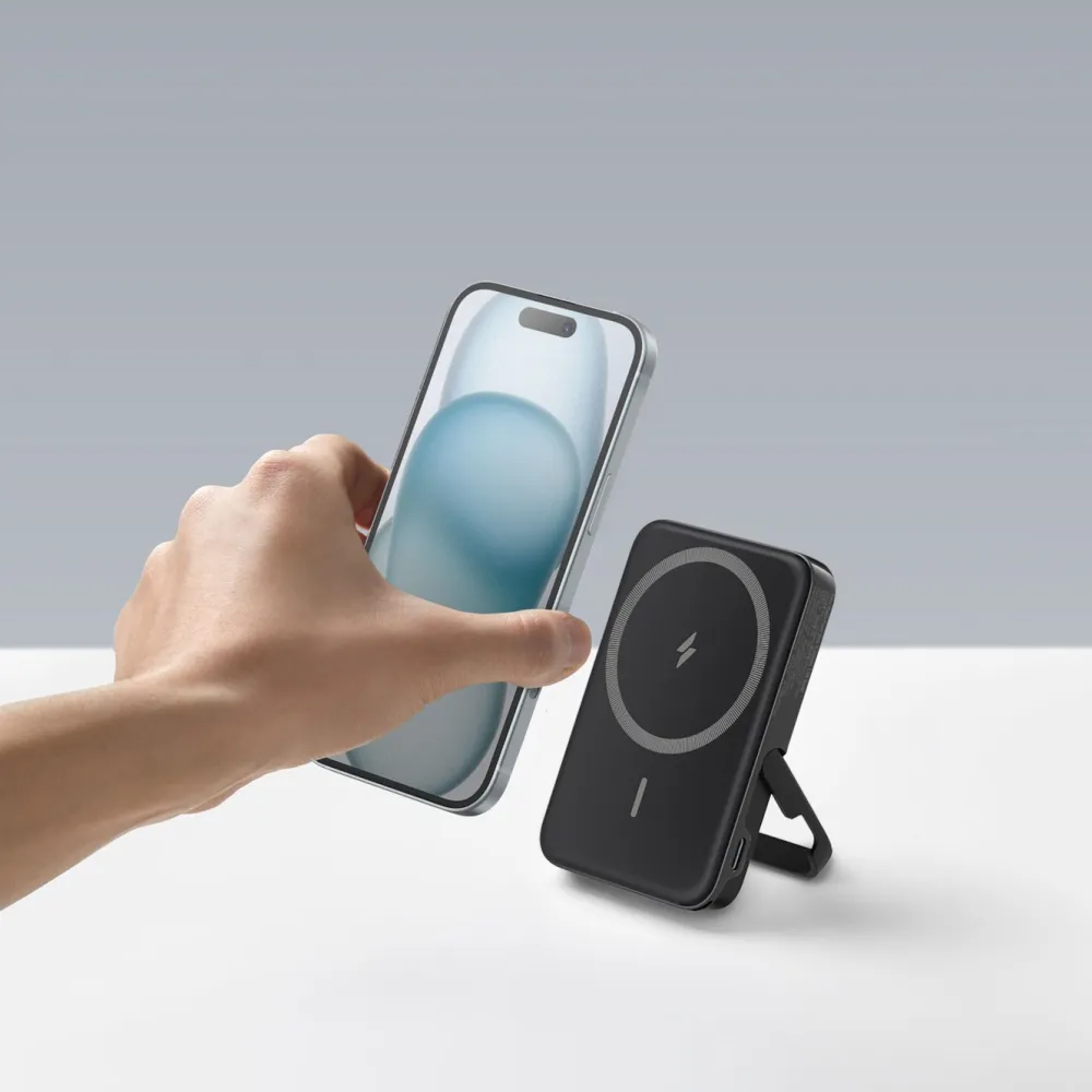Anker Iphone-Tilbehør|Powerbank|MagGo Magnetisk powerbank for iPhone 5000 mAh