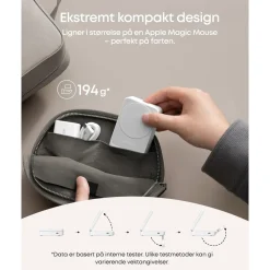 Anker Iphone-Tilbehør|Hjemmekontor|MagGo Trådløs og sammenleggbar 3-i-1-ladestasjon
