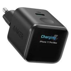 Anker Mobiltelefonladere|Nano Charger 45 W USB-C-lader med smart display