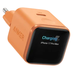 Anker Mobiltelefonladere|Nano Charger 45 W USB-C-lader med smart display