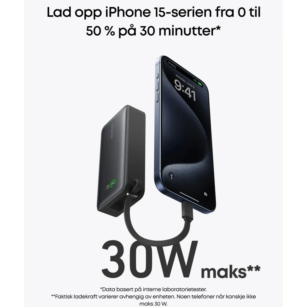 Anker Powerbank|Nano powerbank 30 W 10000 mAh