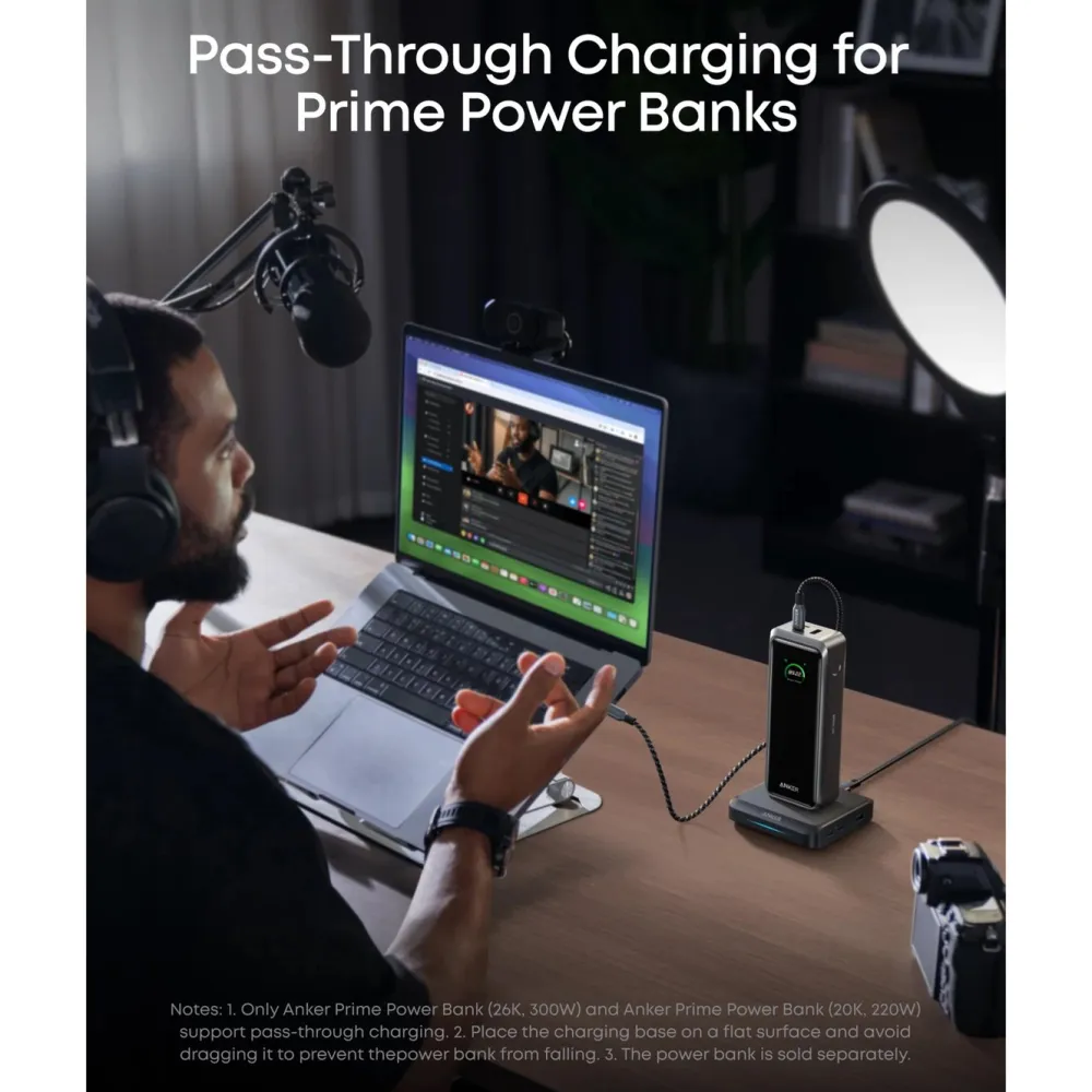 Anker Kalkulator|Makuleringsmaskiner|Prime Charging Base 150 W