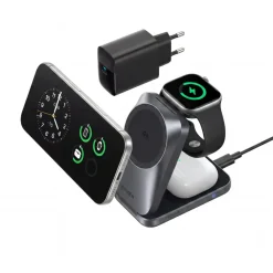 Anker Kalkulator|Makuleringsmaskiner|Prime Foldable trådløs ladestasjon 3-i-1 MagGo