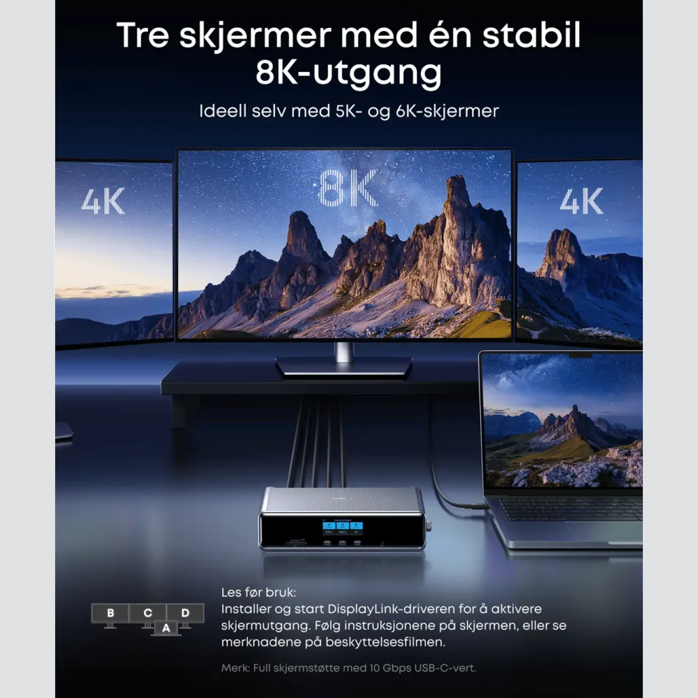 Anker Hdmi|Kabler Og Adaptere|Prime 14-porters multiadapter