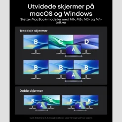Anker Hdmi|Kabler Og Adaptere|Prime 14-porters multiadapter