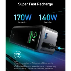 Anker Powerbank|Prime Powerbank 250 W PD 3.1 27650 mAh