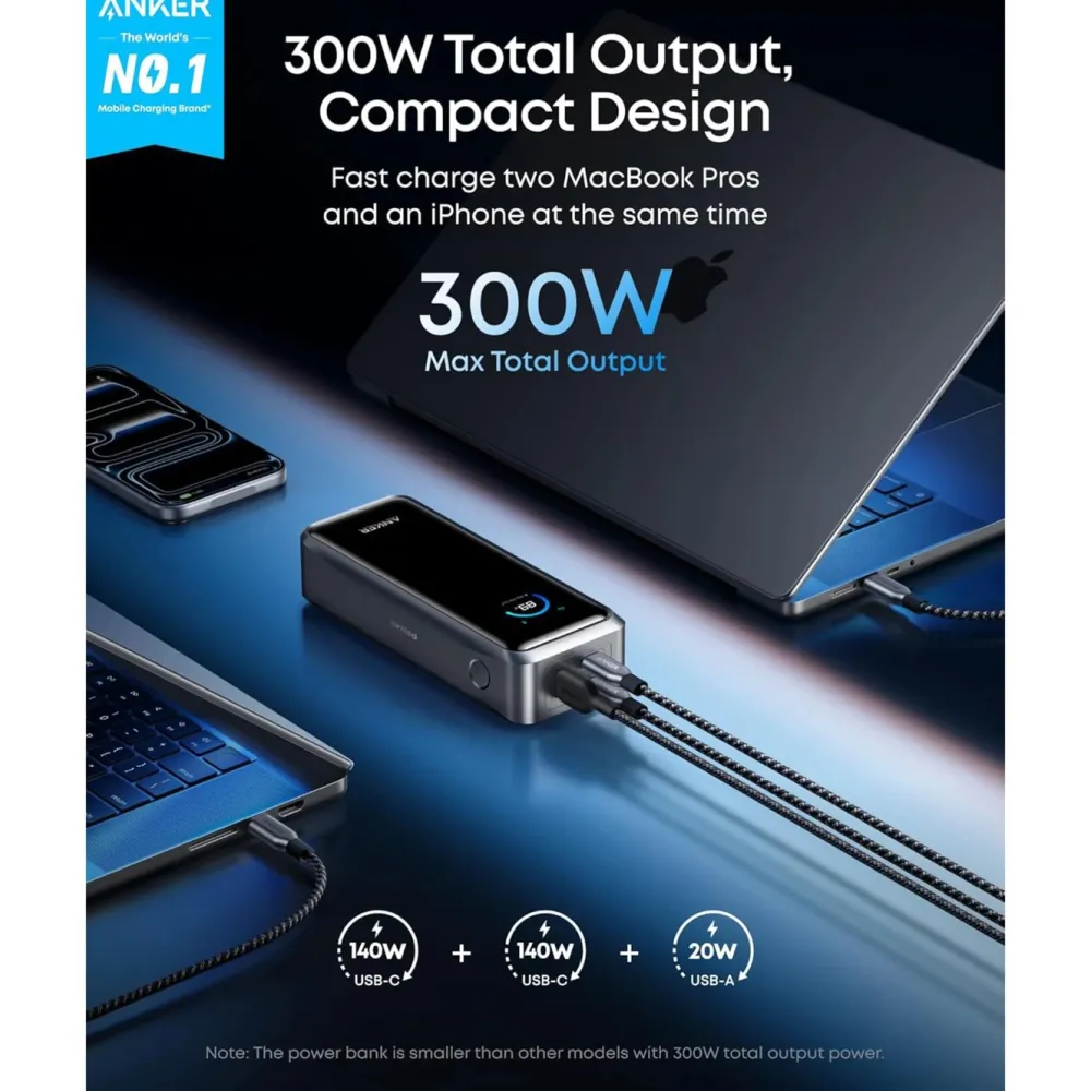 Anker Powerbank|Prime Powerbank 300 W PD 3.1 26 250 mAh