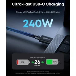 Anker Kabler Og Adaptere|Kabler Og Adaptere|Prime Thunderbolt 5-kabel 1 m