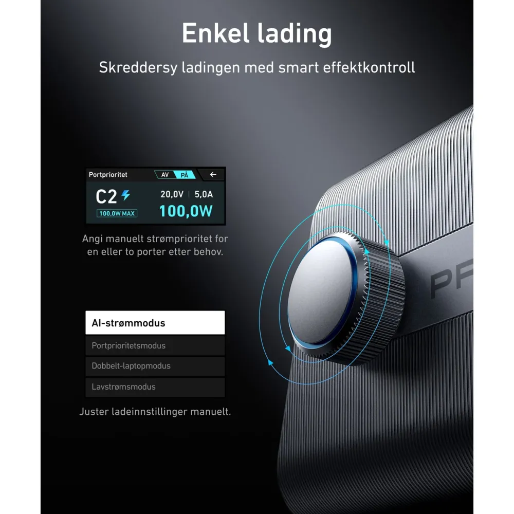 Anker Tilbehør Til Bærbar Pc|Prime 250W GaN Charger