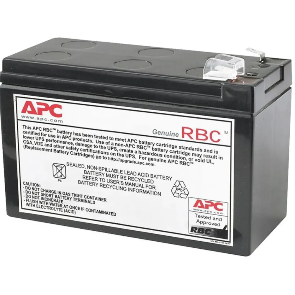 APC Datatilbehør|Ekstrabatteri #110 - 12 V 7 Ah