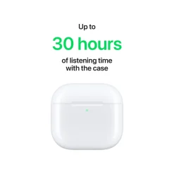 Apple Iphone-Tilbehør|Hodetelefoner Og Hodesett|AirPods 4 med aktiv støydemping