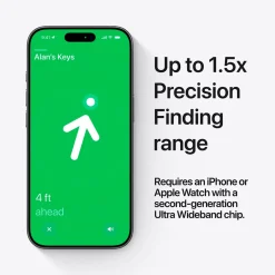 Apple Gps|Kabler Og Adaptere|AirTag 2. gen. 1-pk.