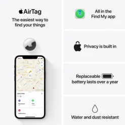 Apple Inneklima|Gps|AirTag 4-pk.