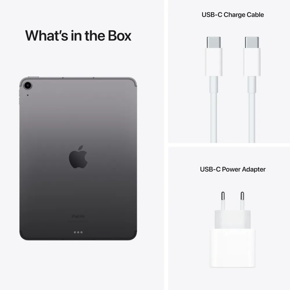 Apple Ipad Og Tilbehør|iPad Air (5:e gen.) 10,9" 5G 256 GB Stellargrå