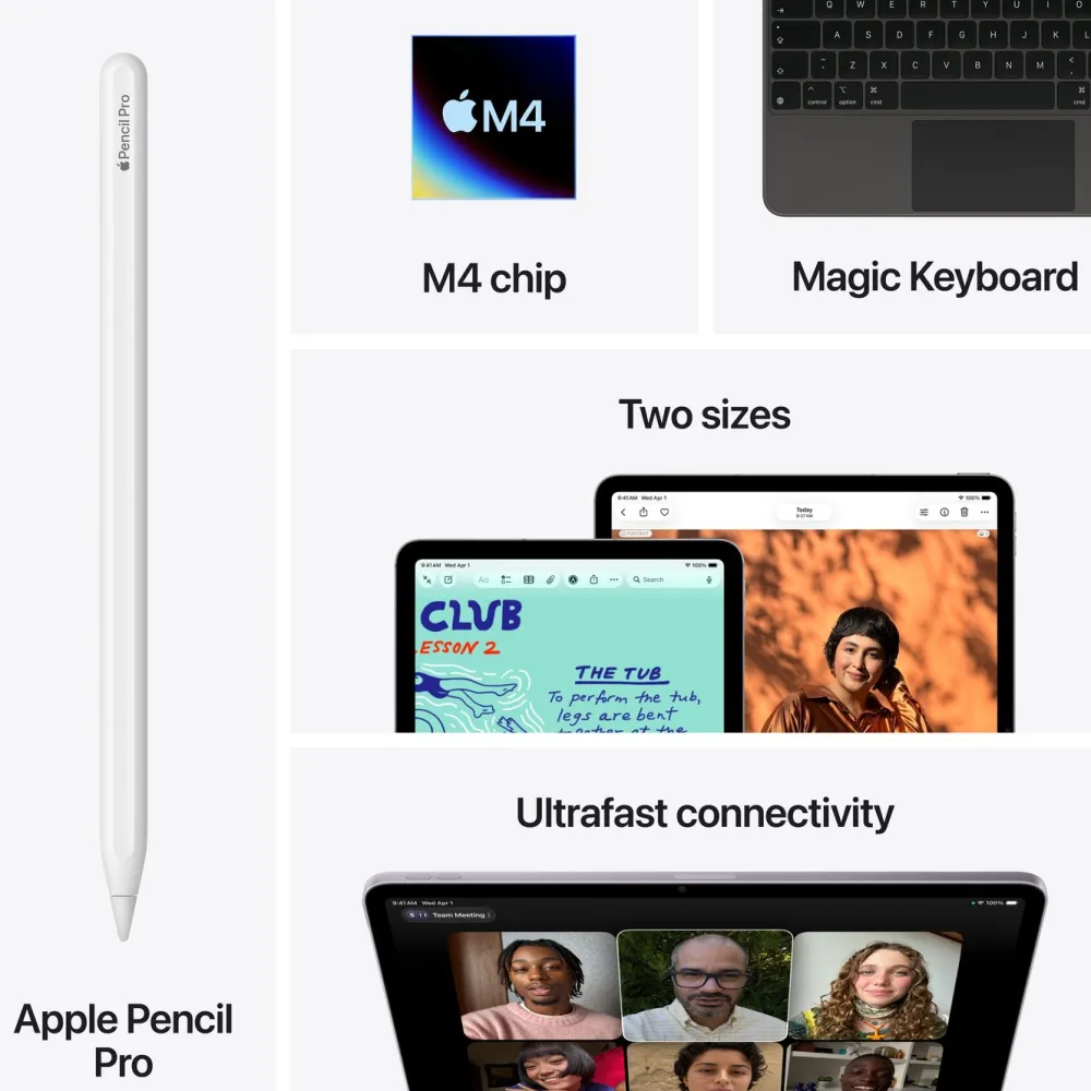 Apple Ipad Og Tilbehør|iPad Air 13" (M4) 128 GB Wifi