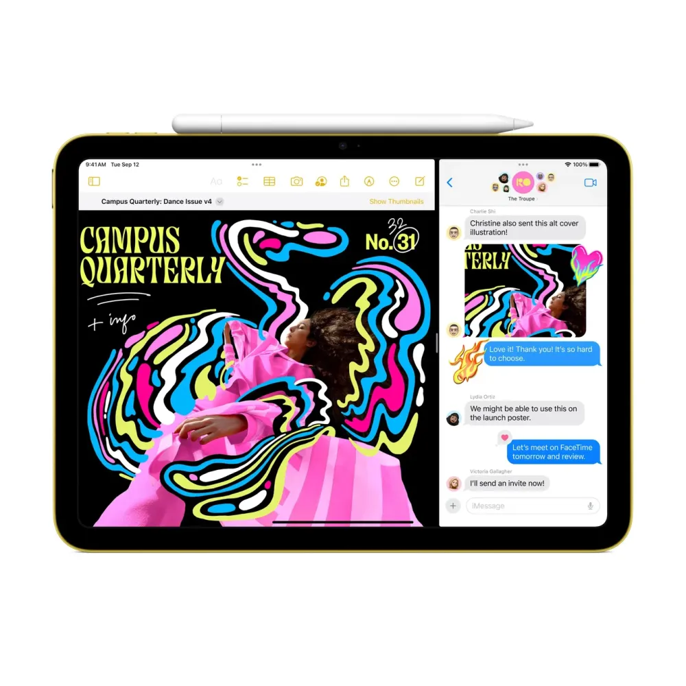 Apple Ipad Og Tilbehør|iPad (10:e gen.) 64 GB Wifi Sølv