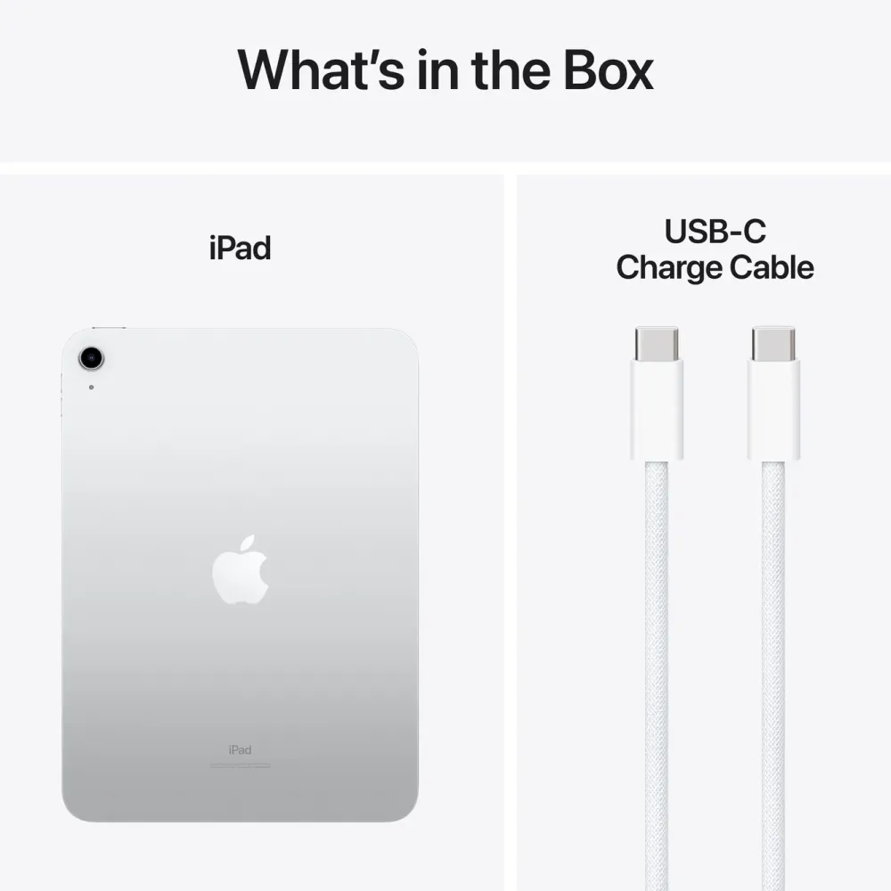 Apple Ipad Og Tilbehør|iPad (10:e gen.) 64 GB Wifi Sølv
