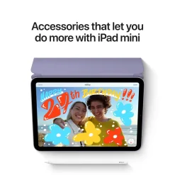 Apple Ipad Og Tilbehør|iPad mini (6:e gen.) 64 GB Wifi Stellargrå