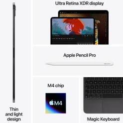 Apple Ipad Og Tilbehør|iPad Pro 11 tum (M4) 256 GB Wifi