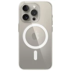 Apple Iphone-Tilbehør|Klart deksel med MagSafe til iPhone 15 Pro