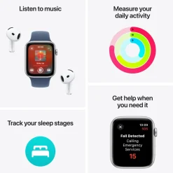 Apple Smartklokker Og Ringer|Watch SE GPS 44 mm