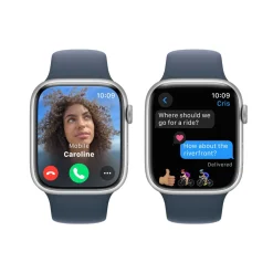 Apple Smartklokker Og Ringer|Watch Series 9 GPS + Cellular 45 mm Silver M/L