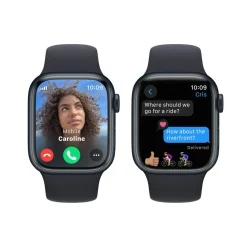 Apple Smartklokker Og Ringer|Watch Series 9 GPS + Cellular 41 mm Midnight S/M