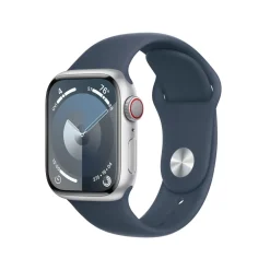 Apple Smartklokker Og Ringer|Watch Series 9 GPS + Cellular 41 mm Silver M/L