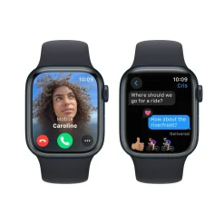 Apple Smartklokker Og Ringer|Watch Series 9 GPS 41 mm Midnight S/M